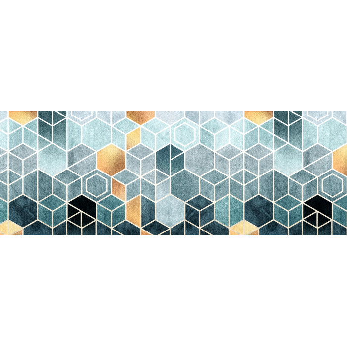 Univerzální rohož do kuchyně a koupelny Azure - 50 cm x metráž