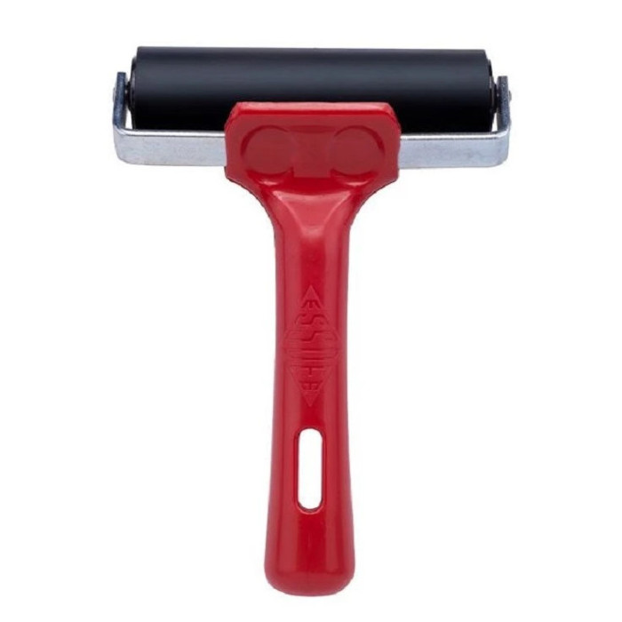 Přítlačný gumový váleček pro lepení pásek a profilů, šíře 10 cm