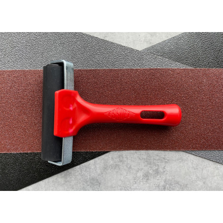 Přítlačný gumový váleček pro lepení pásek a profilů, šíře 10 cm