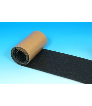 Protiskluzová páska 200 mm x 18,3 m - jemnozrnná, černá