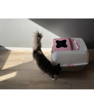 Ochranný kryt pod zvířecí toaletu 50 x 60 cm