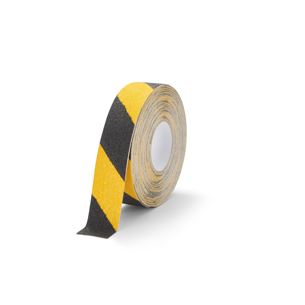 Bezpečnostní šrafovaná protiskluzová páska 25 mm x 18,3 m