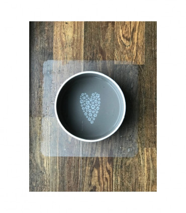 Ochranný kryt pod misku zvířat