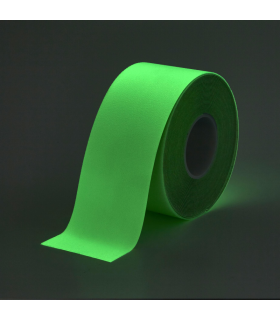 Hladká protiskluzová fotoluminiscenční páska PREMIUM 100 mm x 15 m