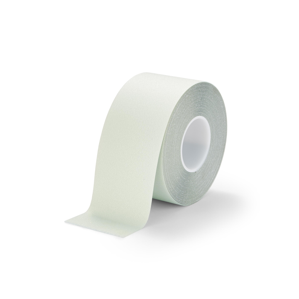 Hladká protiskluzová fotoluminiscenční páska SUPER 100 mm x 18,3m