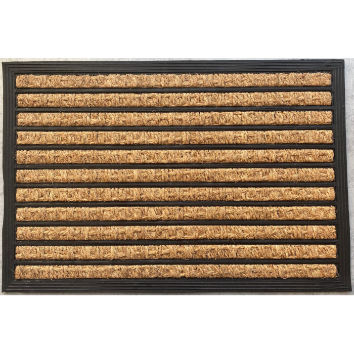 Kokosová čistící vstupní rohož Streifen - 60 x 40 x 0,6 cm