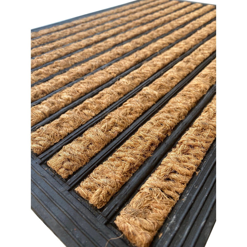 Kokosová čistící vstupní rohož Streifen - 60 x 40 x 0,6 cm