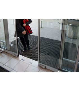 Osmiúhelníková rohož na nejhrubší nečistoty 100 x 150 cm