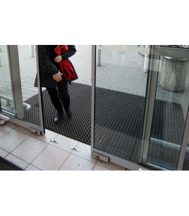 Osmiúhelníková rohož na nejhrubší nečistoty 100 x 150 cm