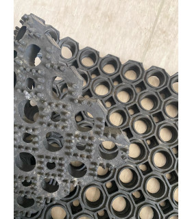 Osmiúhelníková rohož na nejhrubší nečistoty 100 x 150 cm - 2. jakost