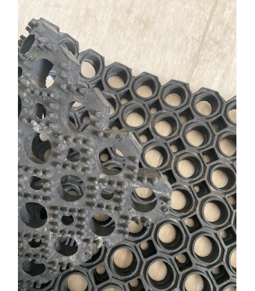 Osmiúhelníková rohož na nejhrubší nečistoty 100 x 150 cm - 2. jakost