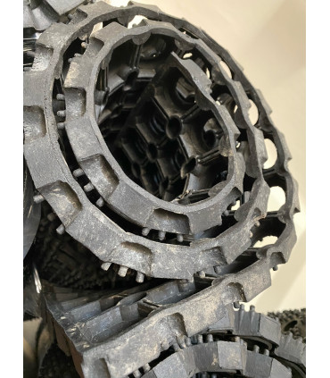 Osmiúhelníková rohož na nejhrubší nečistoty 100 x 150 cm - 2. jakost