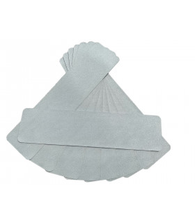 Obdélníkové PVC pásky nejen do mokra 150 mm x 610 mm - transparentní