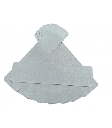 Obdélníkové PVC pásky nejen do mokra 150 mm x 610 mm - transparentní