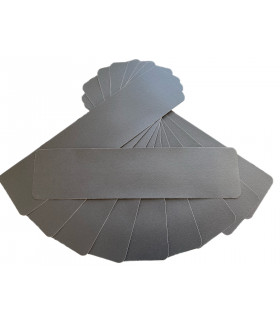 Obdélníková PVC páska nejen do mokra 150 mm x 610 mm - šedá