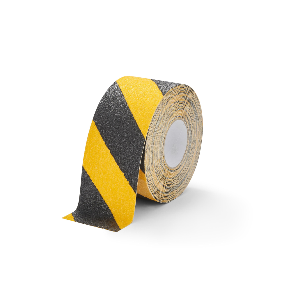 Bezpečnostní protiskluzová šrafovaná páska 200 mm x 18,3 m