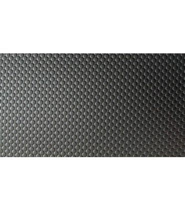 Pogumovaná páska s protiskluzovými výstupky 150 mm x 18,3 m - černá