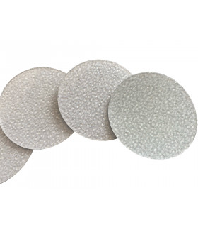 Transparentní odolná hrubá protiskluzová páska Ø 50 mm, kruh