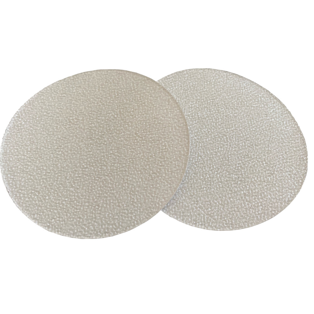 Transparentní odolná hrubá protiskluzová páska Ø 100 mm, kruh