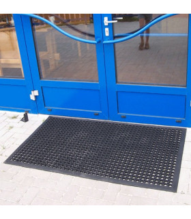 Vstupní venkovní rohožka s nájezdovou hranou 75 x 45 cm