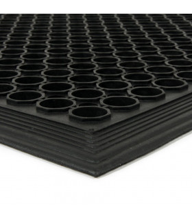 Vstupní venkovní rohožka s nájezdovou hranou 75 x 45 cm