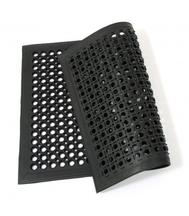 Vstupní venkovní rohožka s nájezdovou hranou 75 x 45 cm