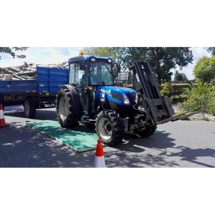 Hygienické dezinfekční přechodové rohože 120 x 400 x 5 cm