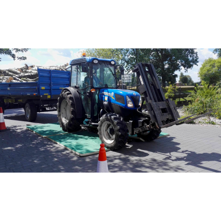 Hygienické dezinfekční přechodové rohože 120 x 400 x 5 cm